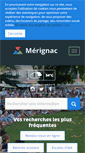 Mobile Screenshot of merignac.com